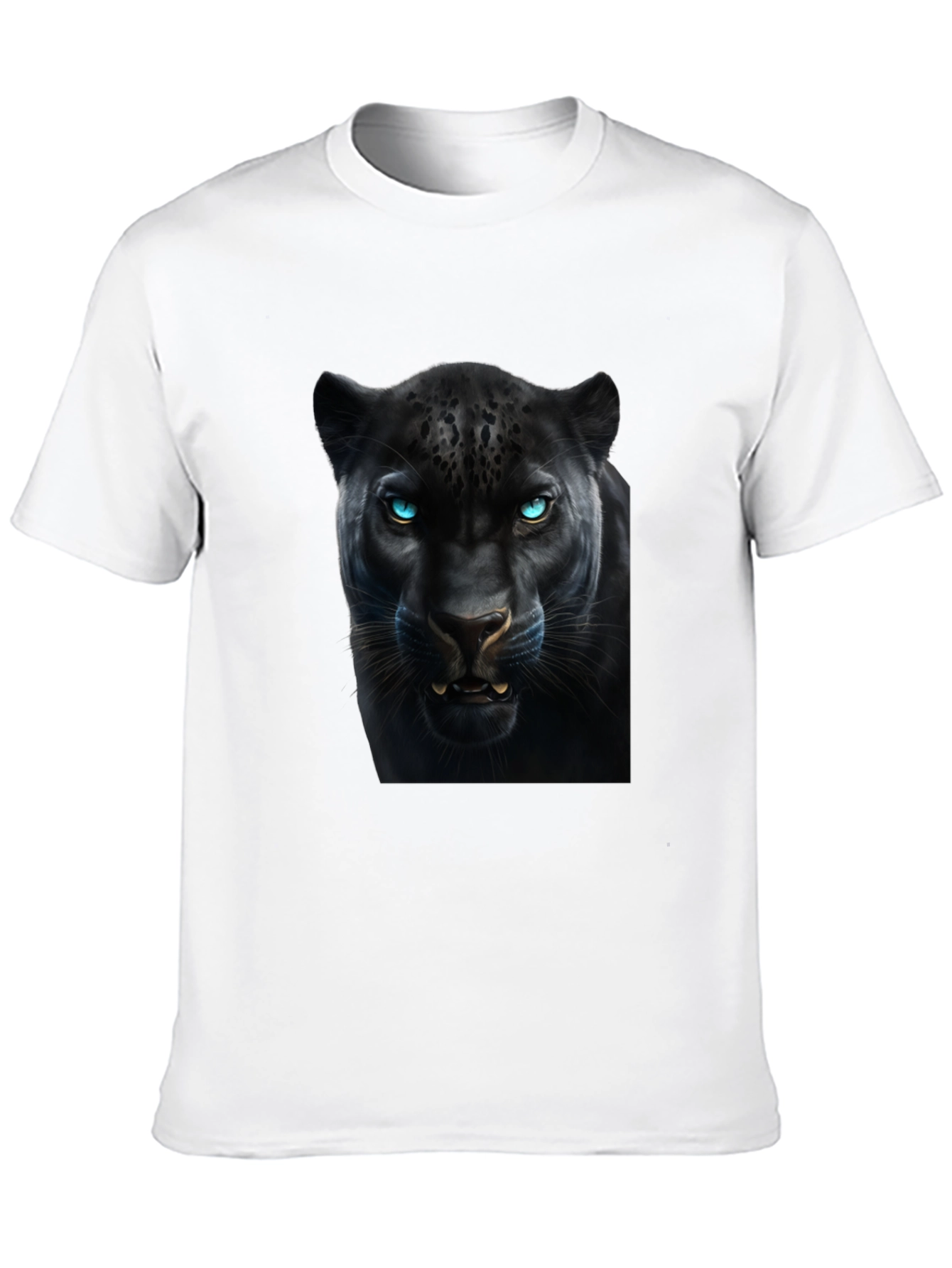 Black Panther Graphic Tee - Fierce Eye Design