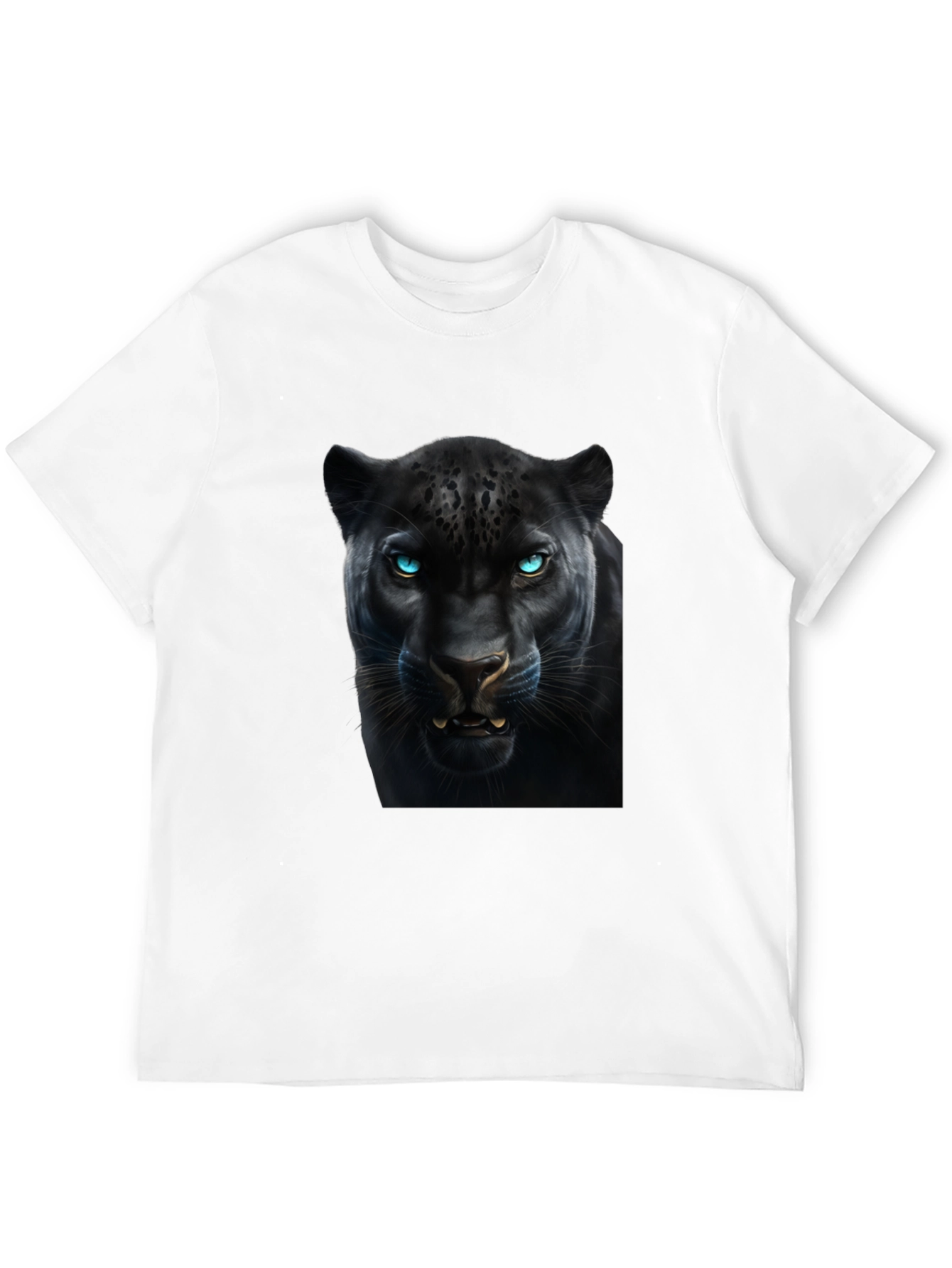 Black Panther Graphic Tee - Fierce Eye Design