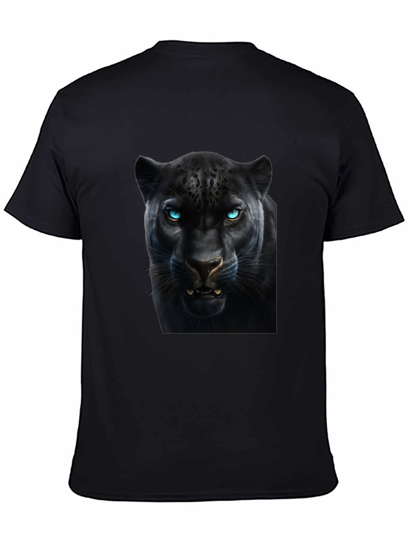 Black Panther Graphic Tee - Fierce Eye Design