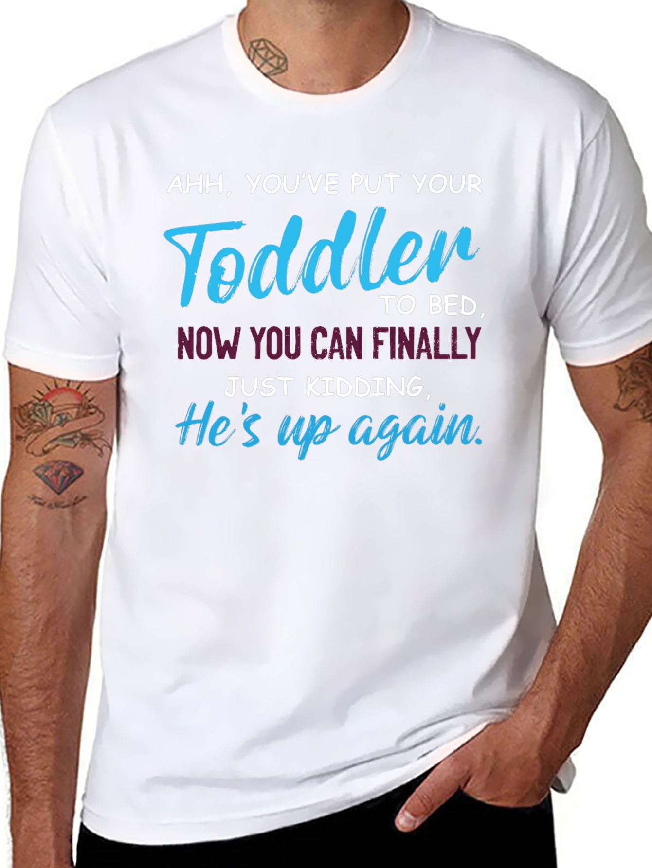 Toddler Bedtime Humor T-Shirt