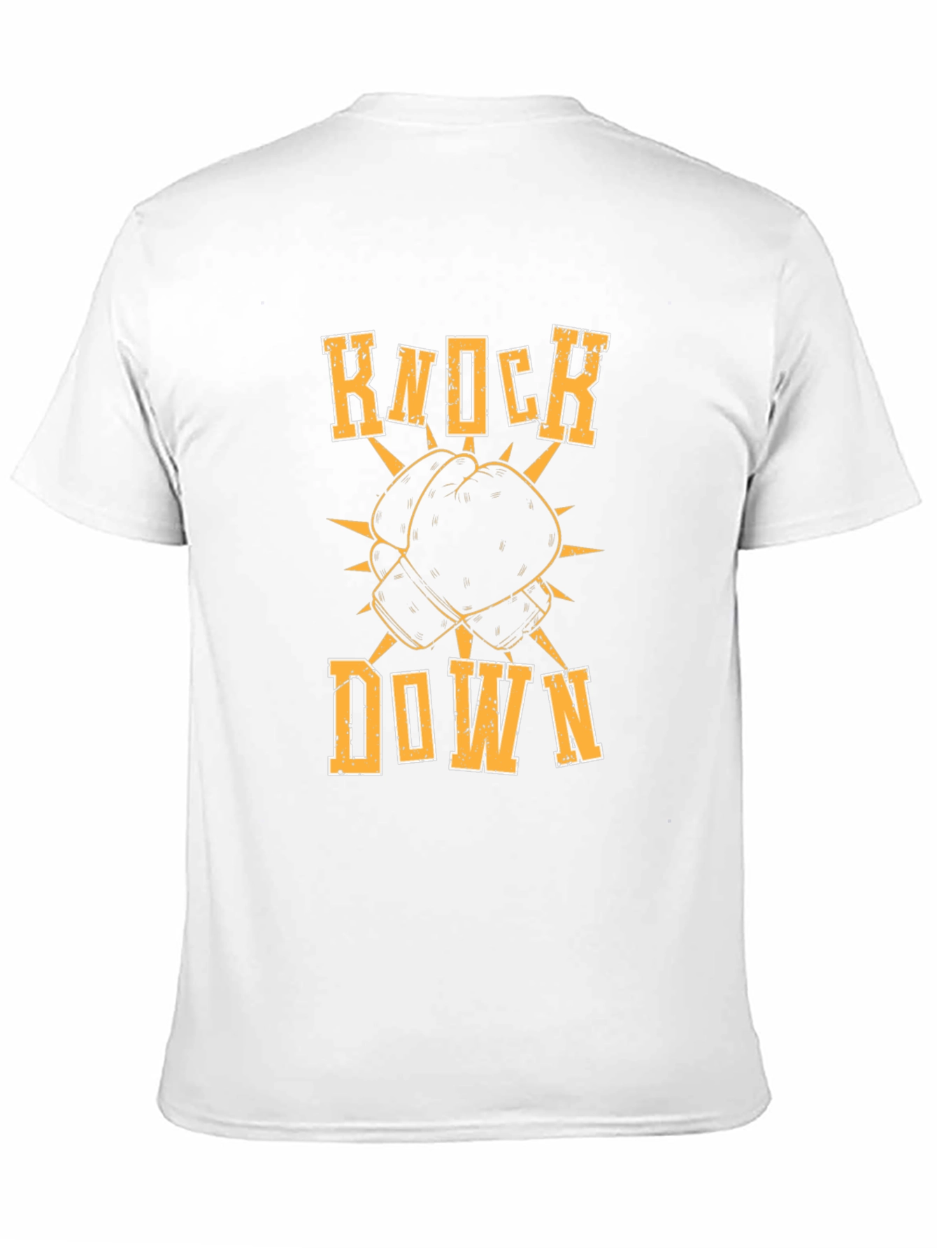 Knock Down Boxing Graphic T-Shirt