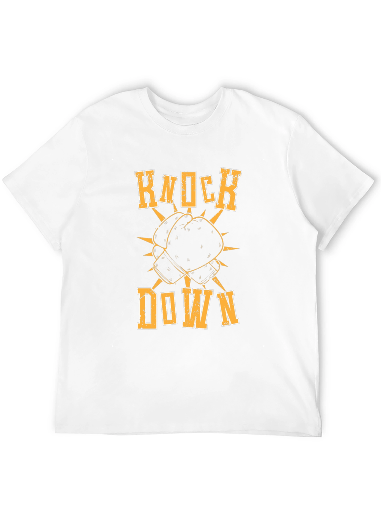 Knock Down Boxing Graphic T-Shirt