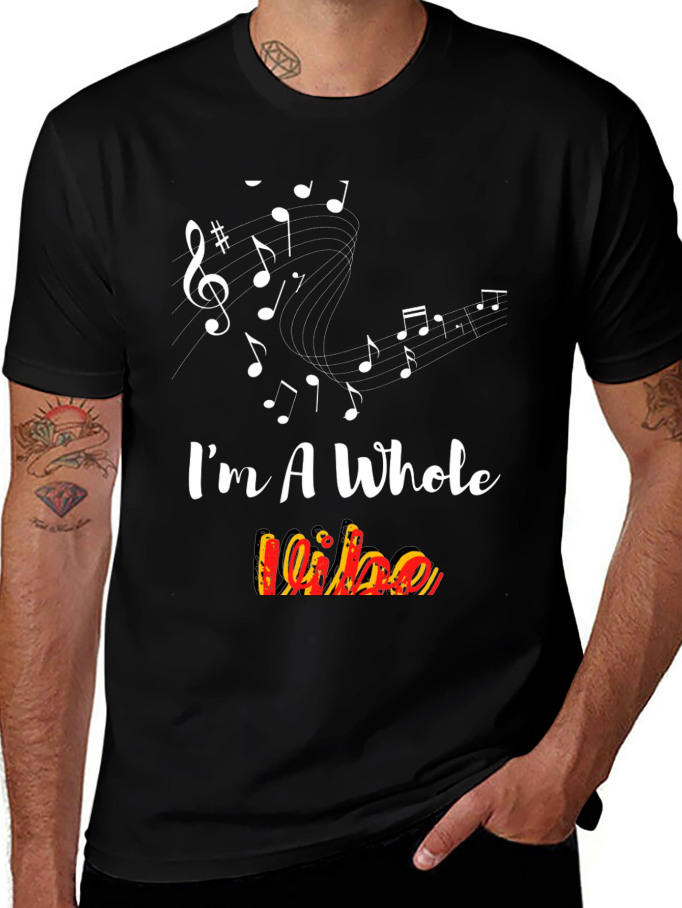 Im A Whole Vibe T-Shirt - Music Lover Tee
