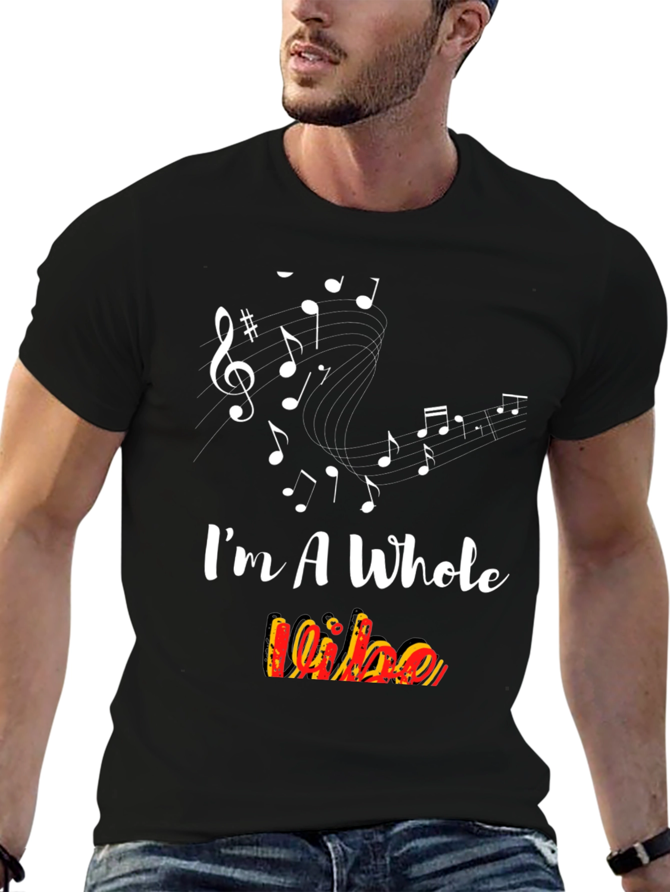 Im A Whole Vibe T-Shirt - Music Lover Tee