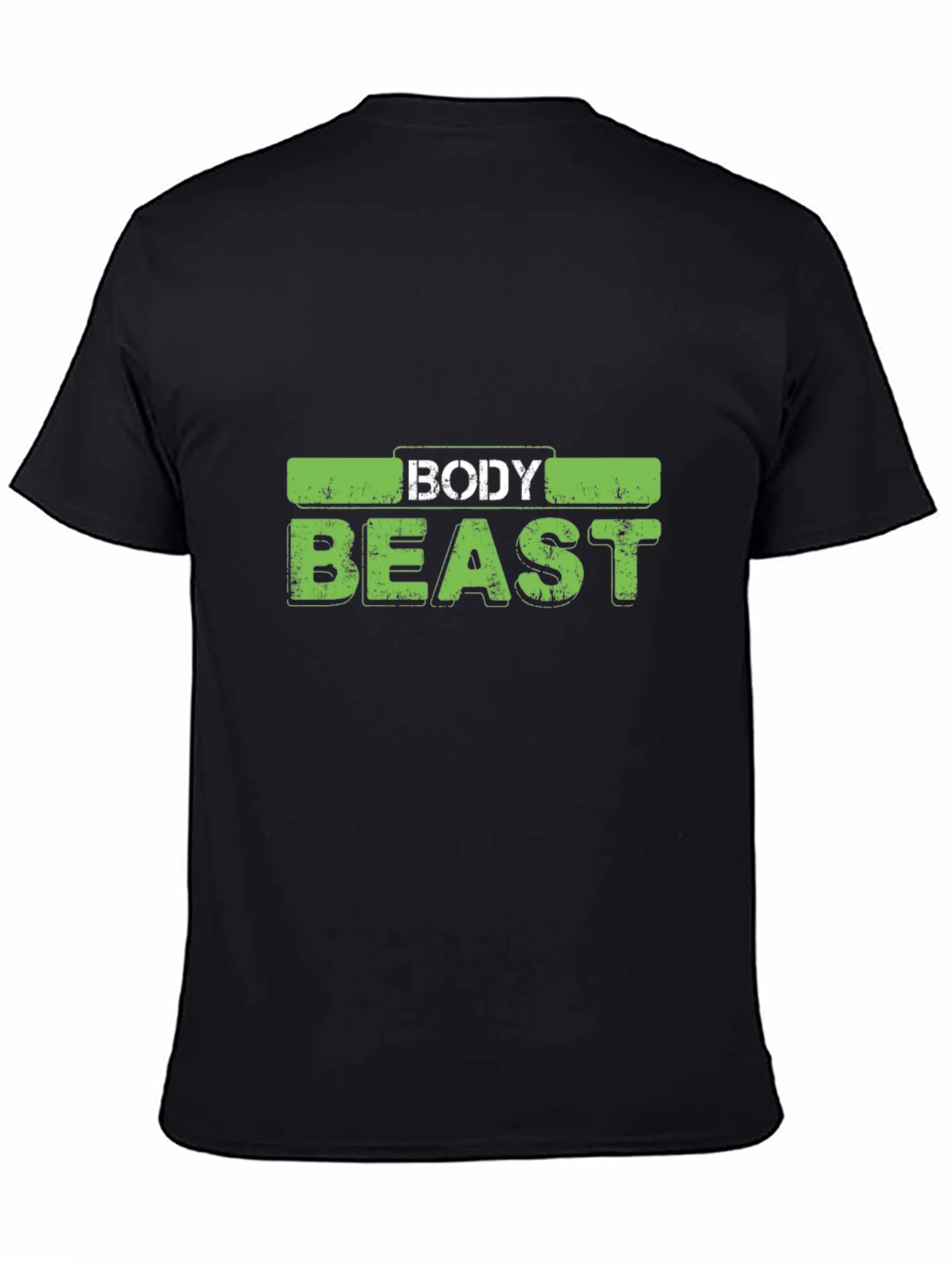 Body Beast Graphic T-Shirt - Black Cotton Tee