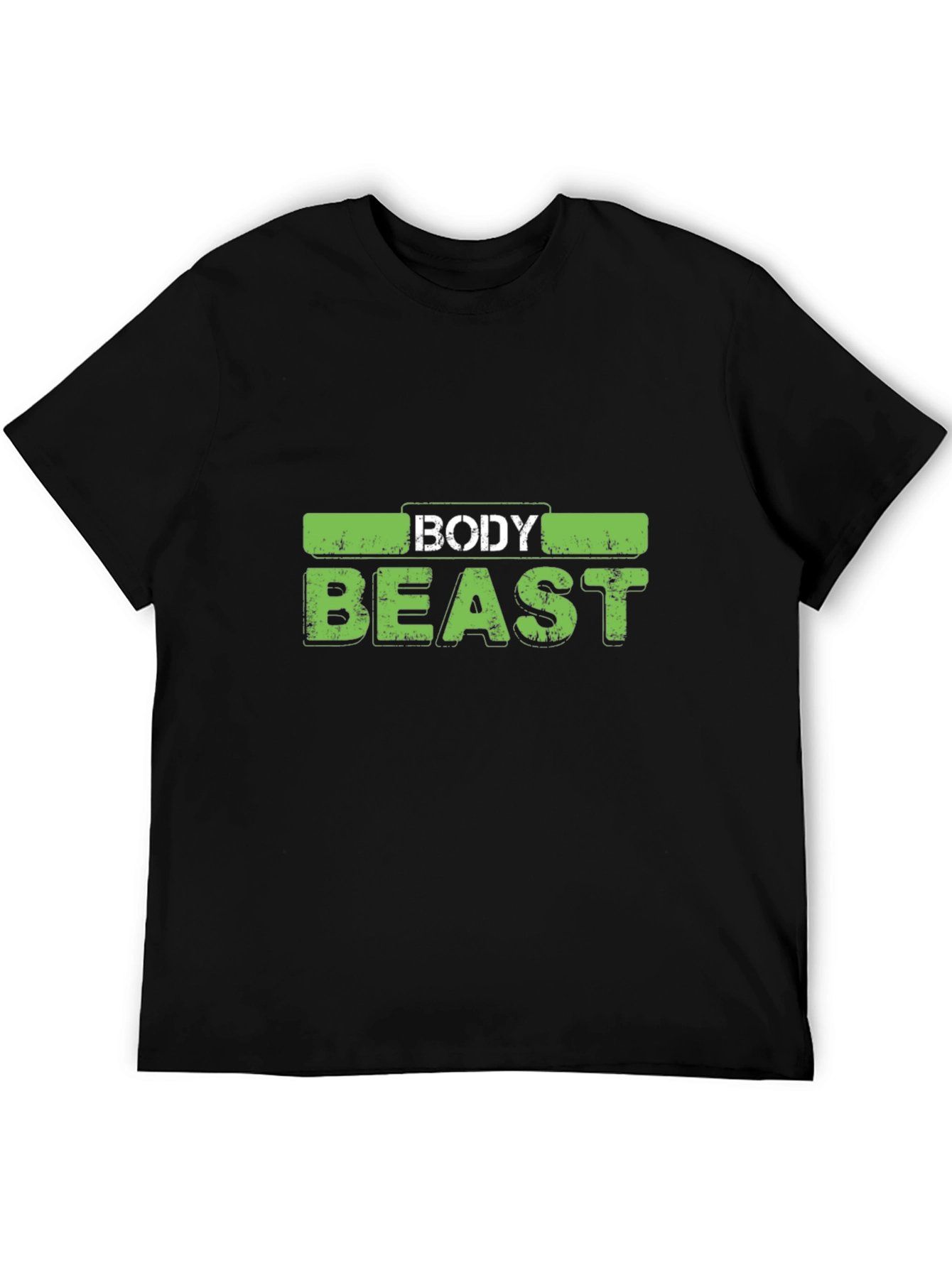 Body Beast Graphic T-Shirt - Black Cotton Tee