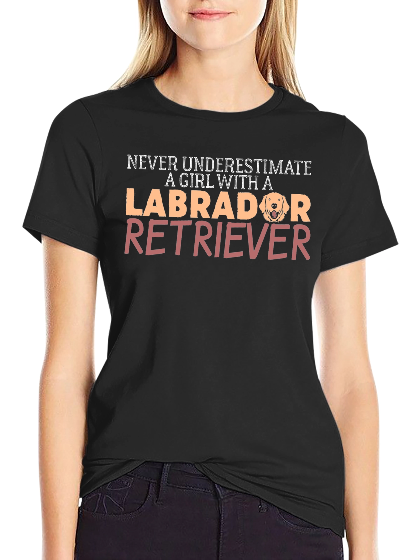 Labrador Retriever Girls T-Shirt - Dog Lover Tee