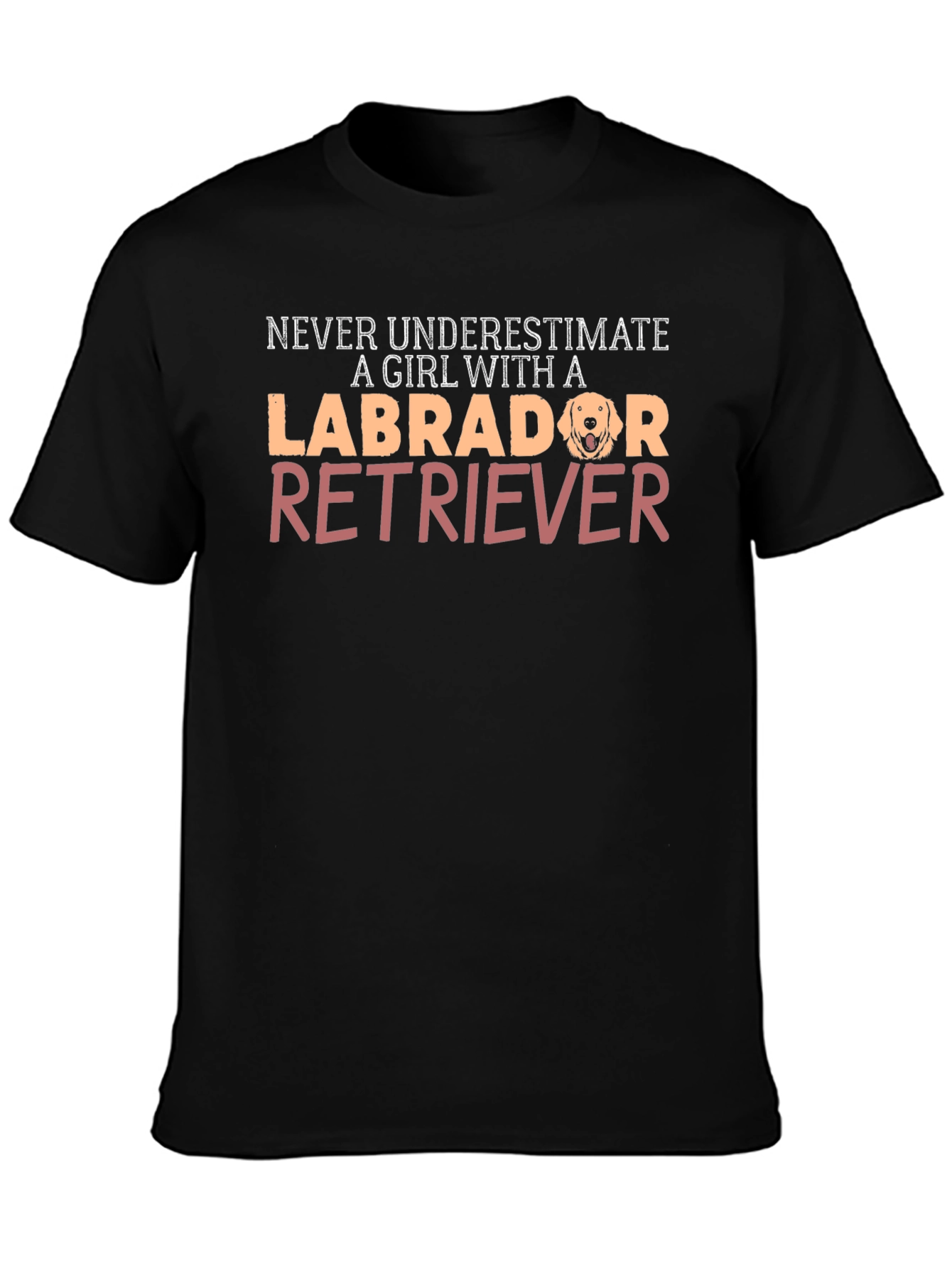 Labrador Retriever Girls T-Shirt - Dog Lover Tee