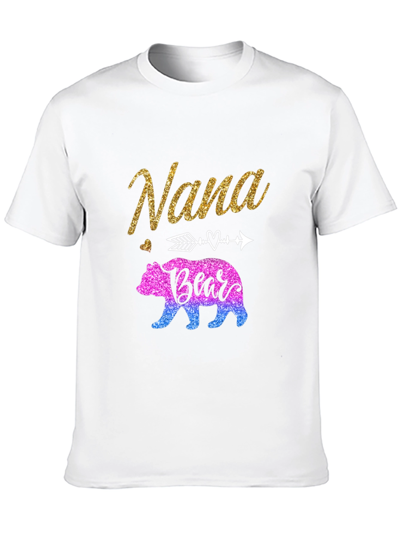 Nana Bear Graphic T-Shirt - Cute Family Apparel