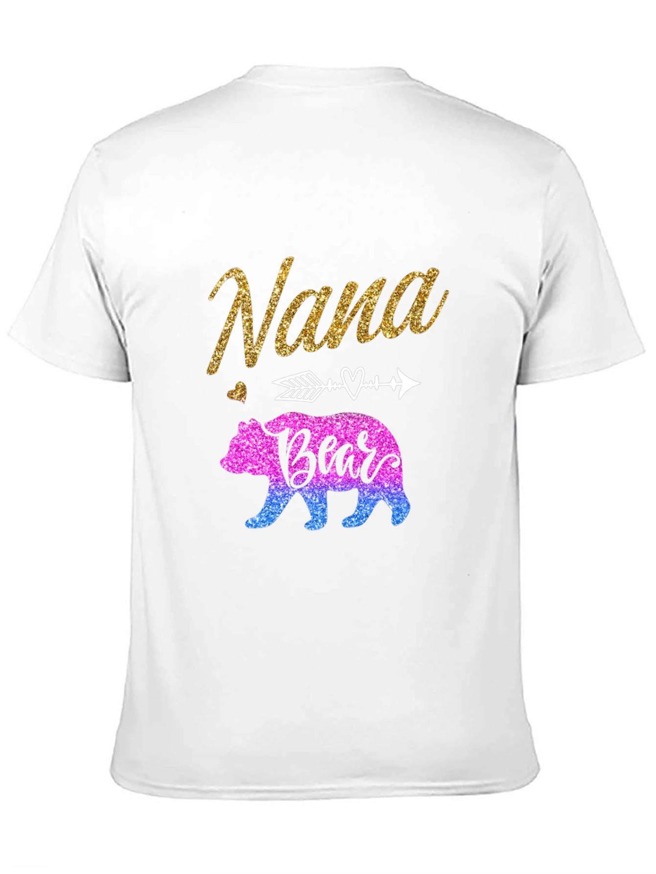 Nana Bear Graphic T-Shirt - Cute Family Apparel