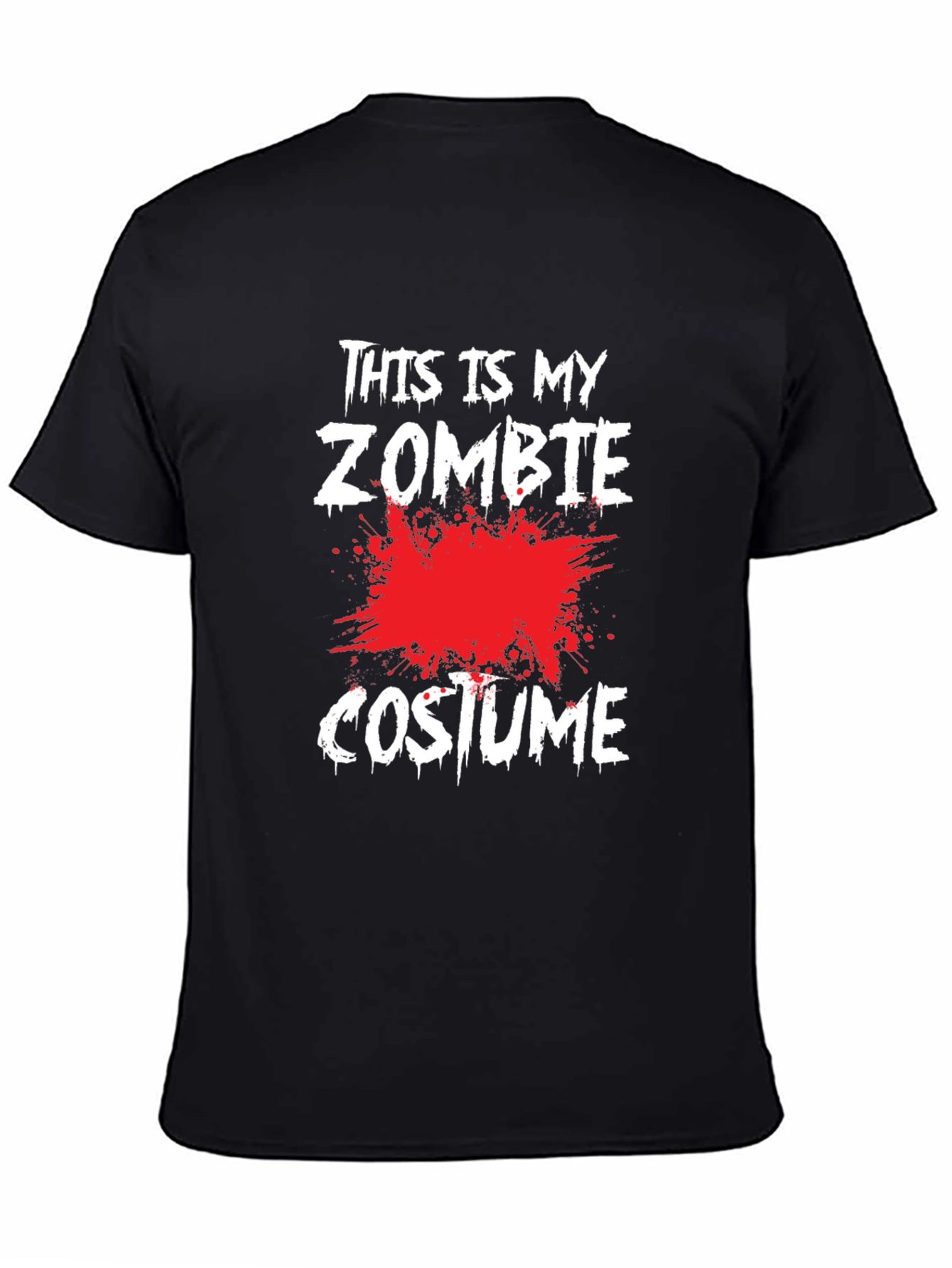 Zombie Costume T-Shirt - Halloween Graphic Tee