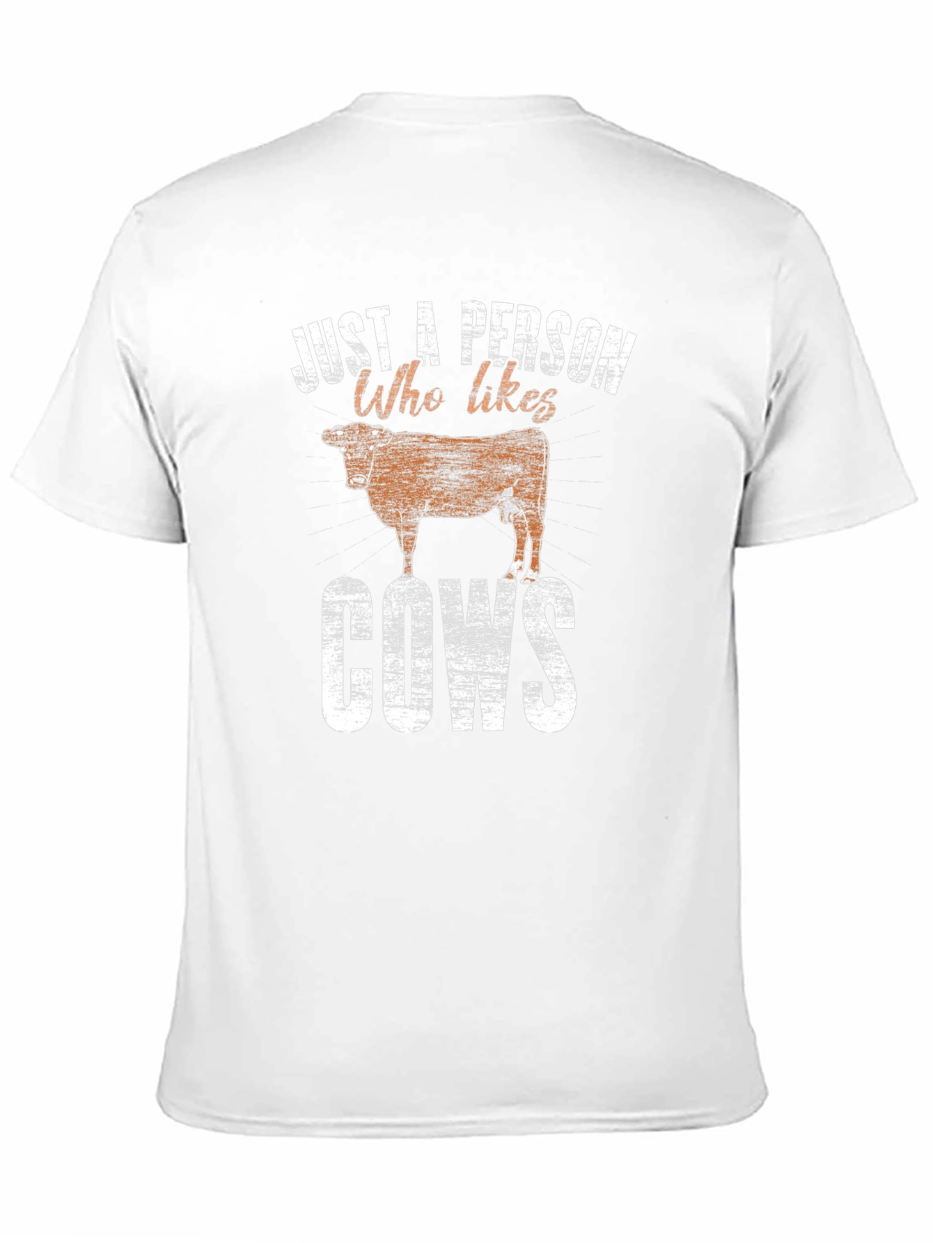 Just a Person Who Likes Cows T-Shirt