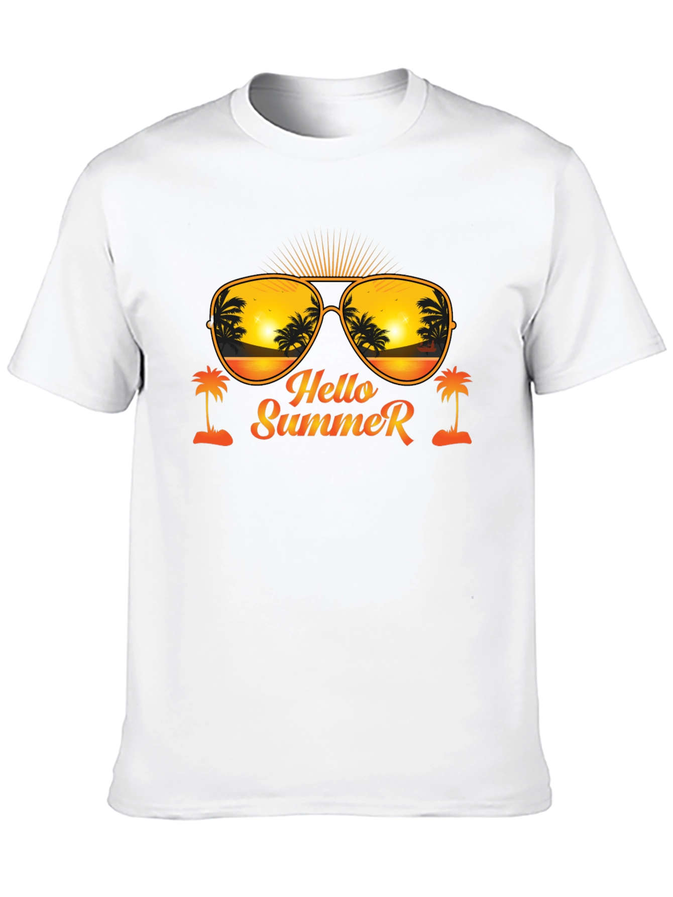 Hello Summer Graphic Tee - Vacation Vibes