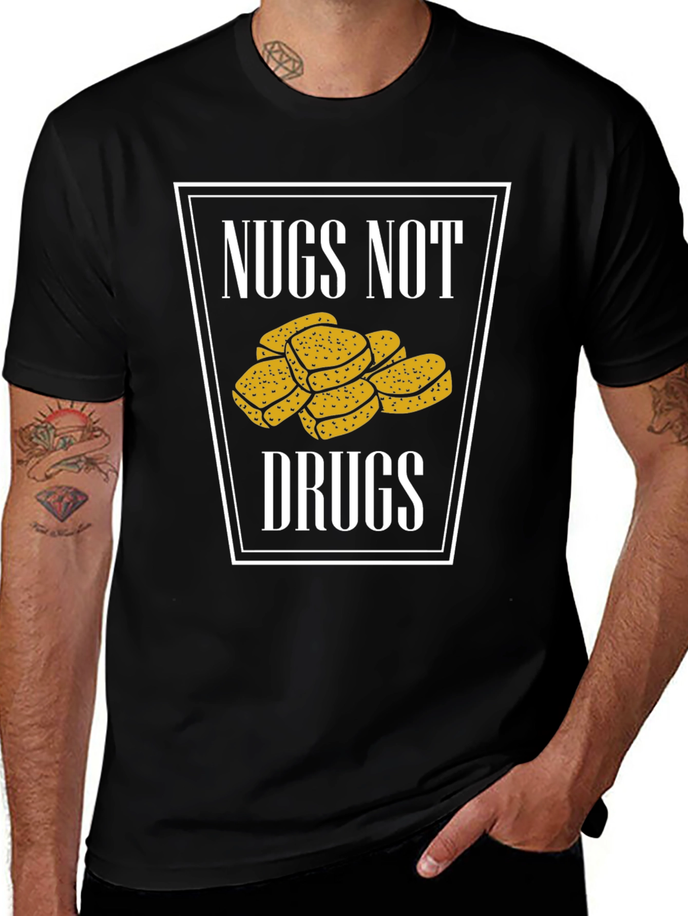 Nugs Not Drugs Graphic T-Shirt