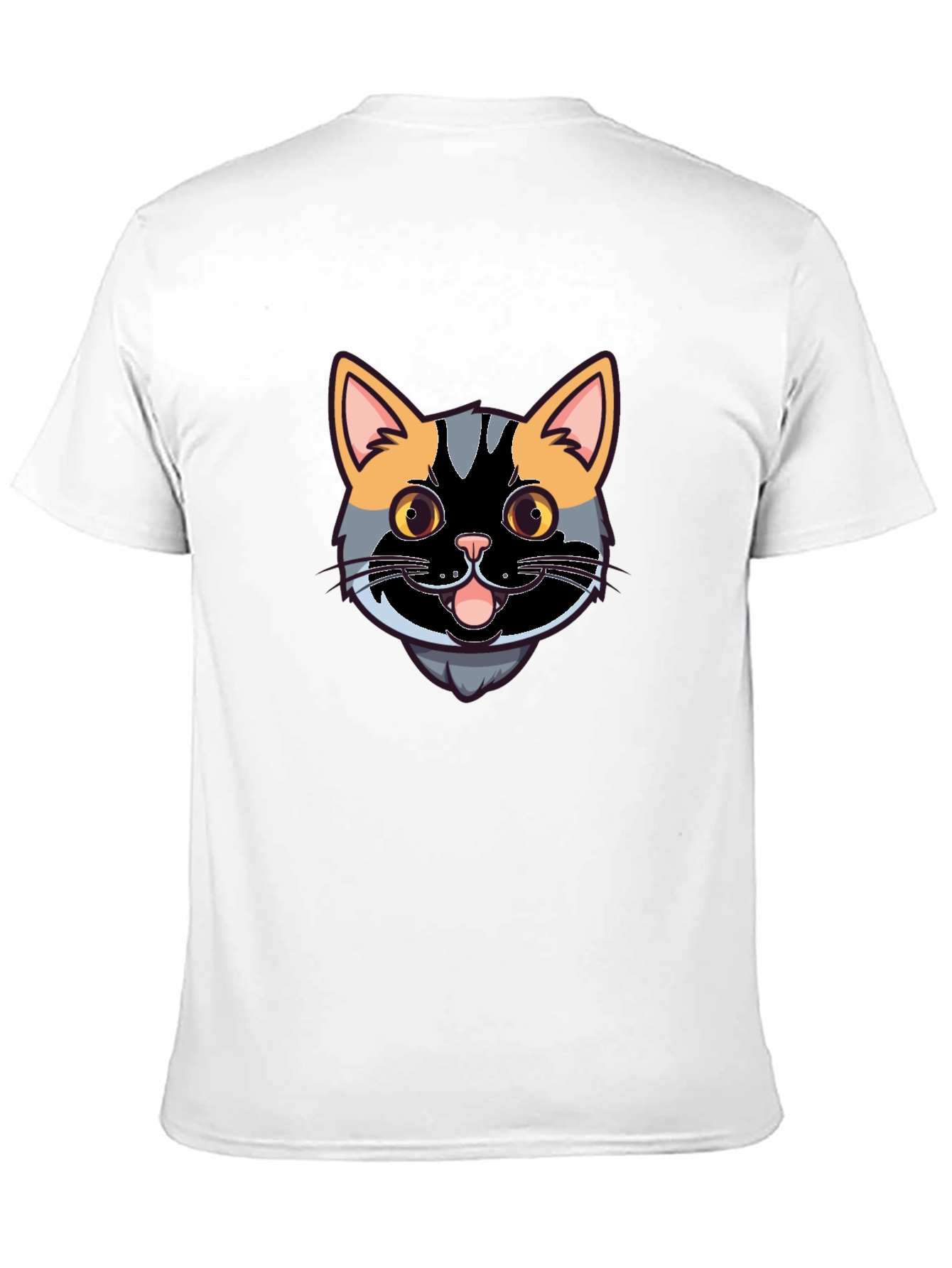 Cool Cat Graphic Tee - Black Casual Shirt