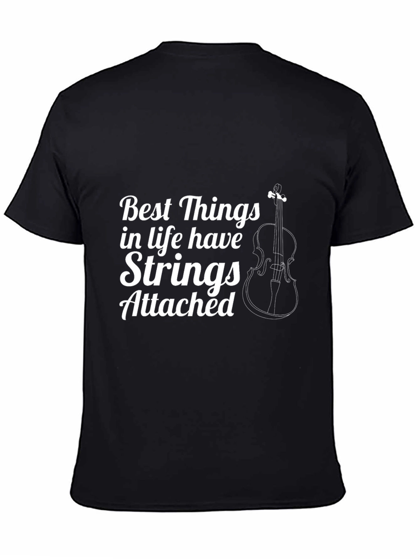Strings Attached Cello Music Lover T-Shirt