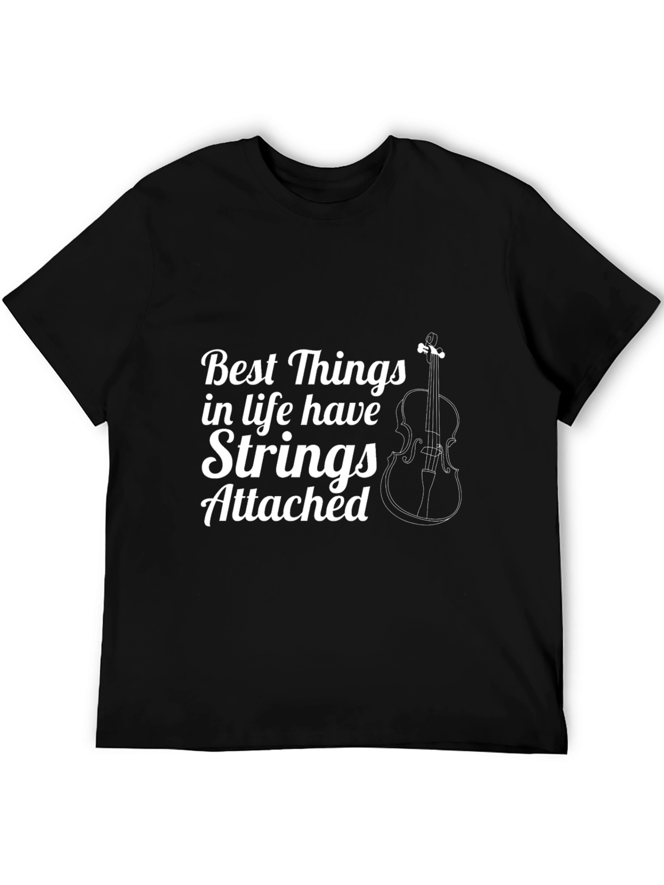 Strings Attached Cello Music Lover T-Shirt