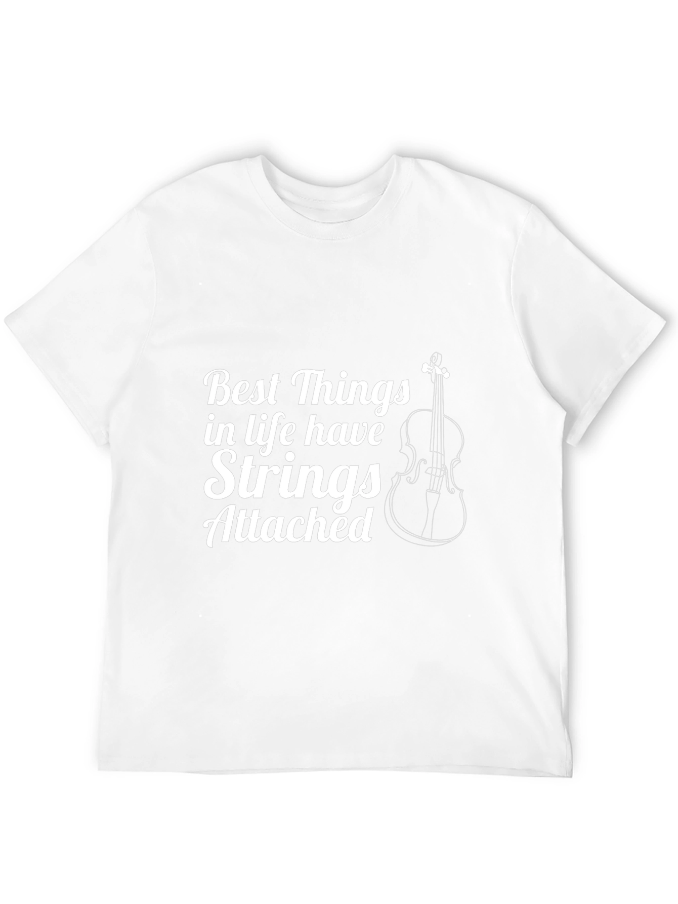 Strings Attached Cello Music Lover T-Shirt