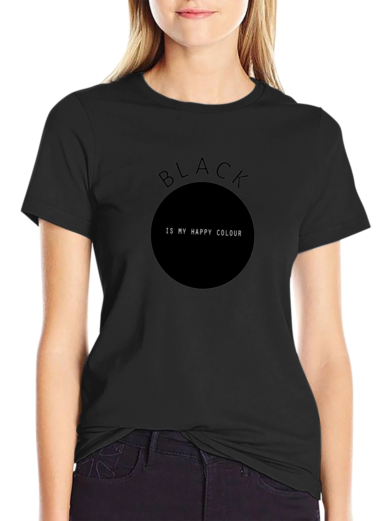 Black is My Happy Colour T-Shirt