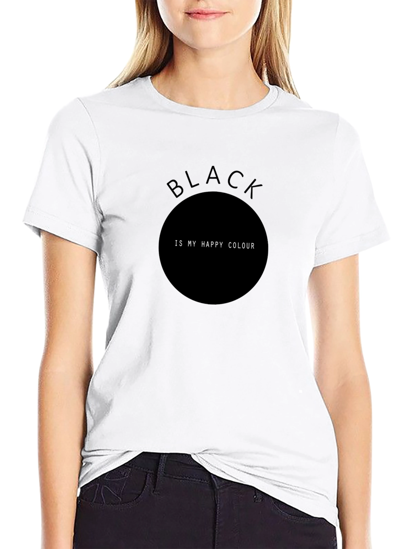 Black is My Happy Colour T-Shirt