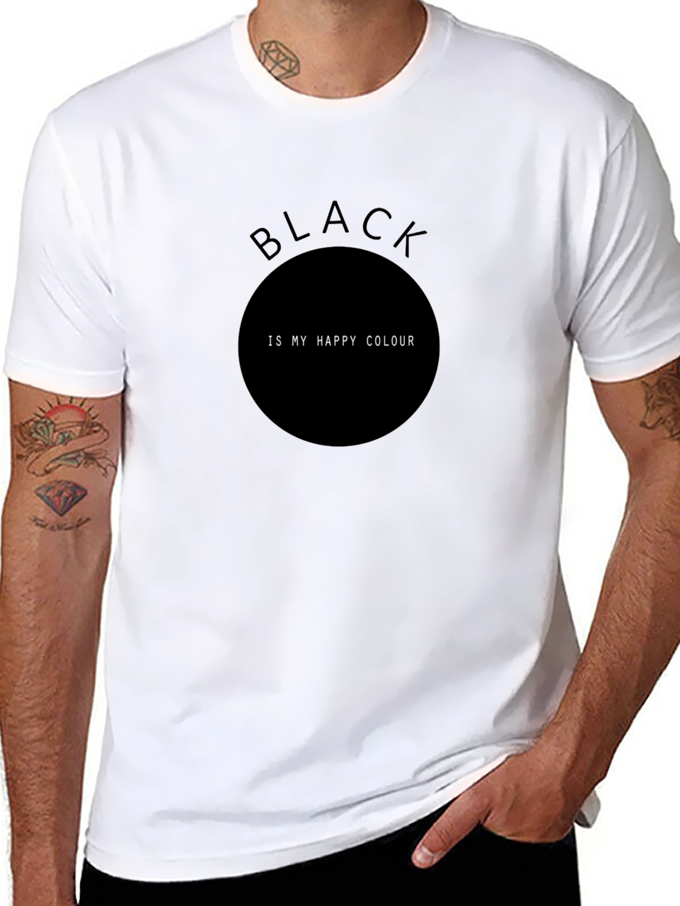 Black is My Happy Colour T-Shirt