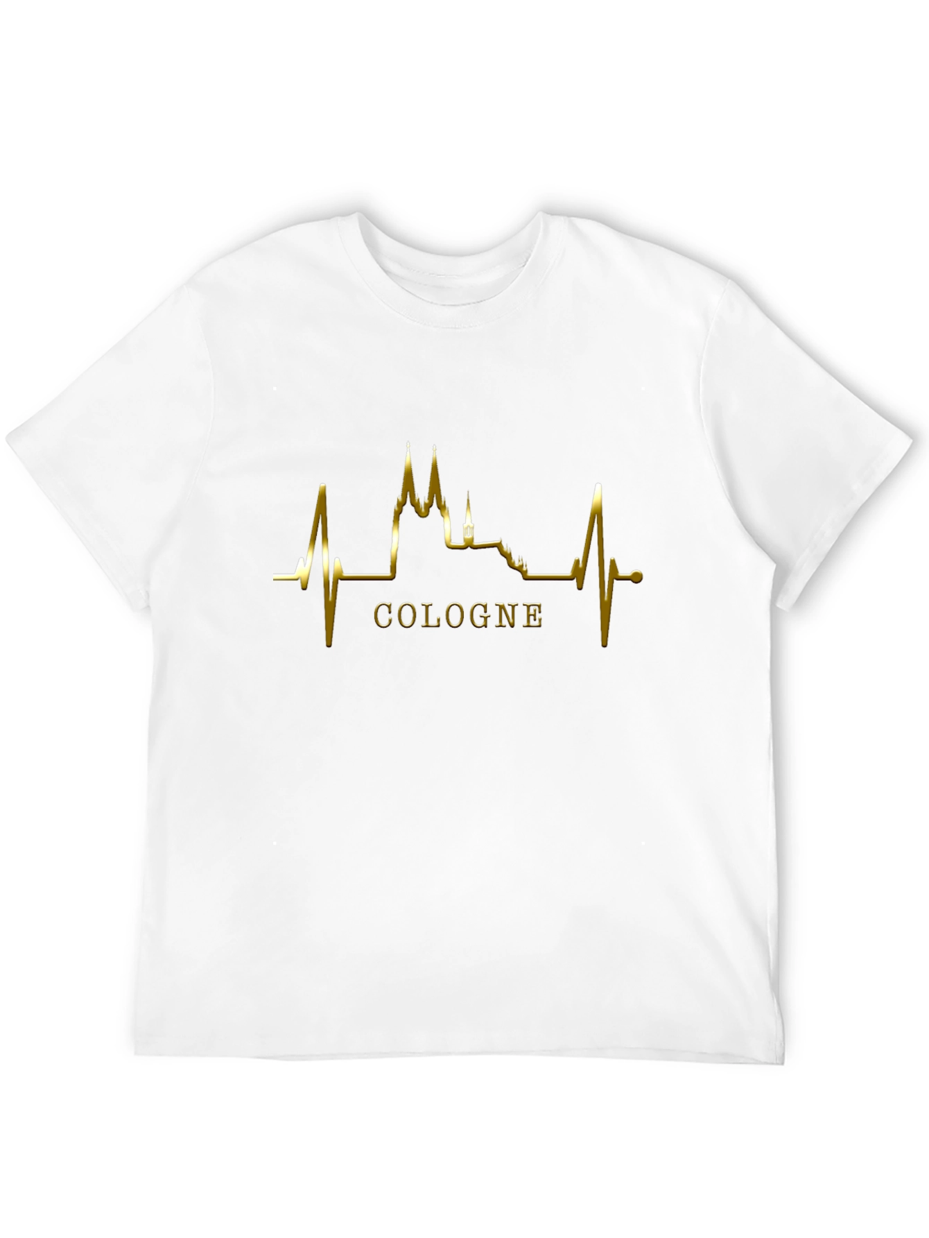 Cologne Heartbeat T-Shirt - Black
