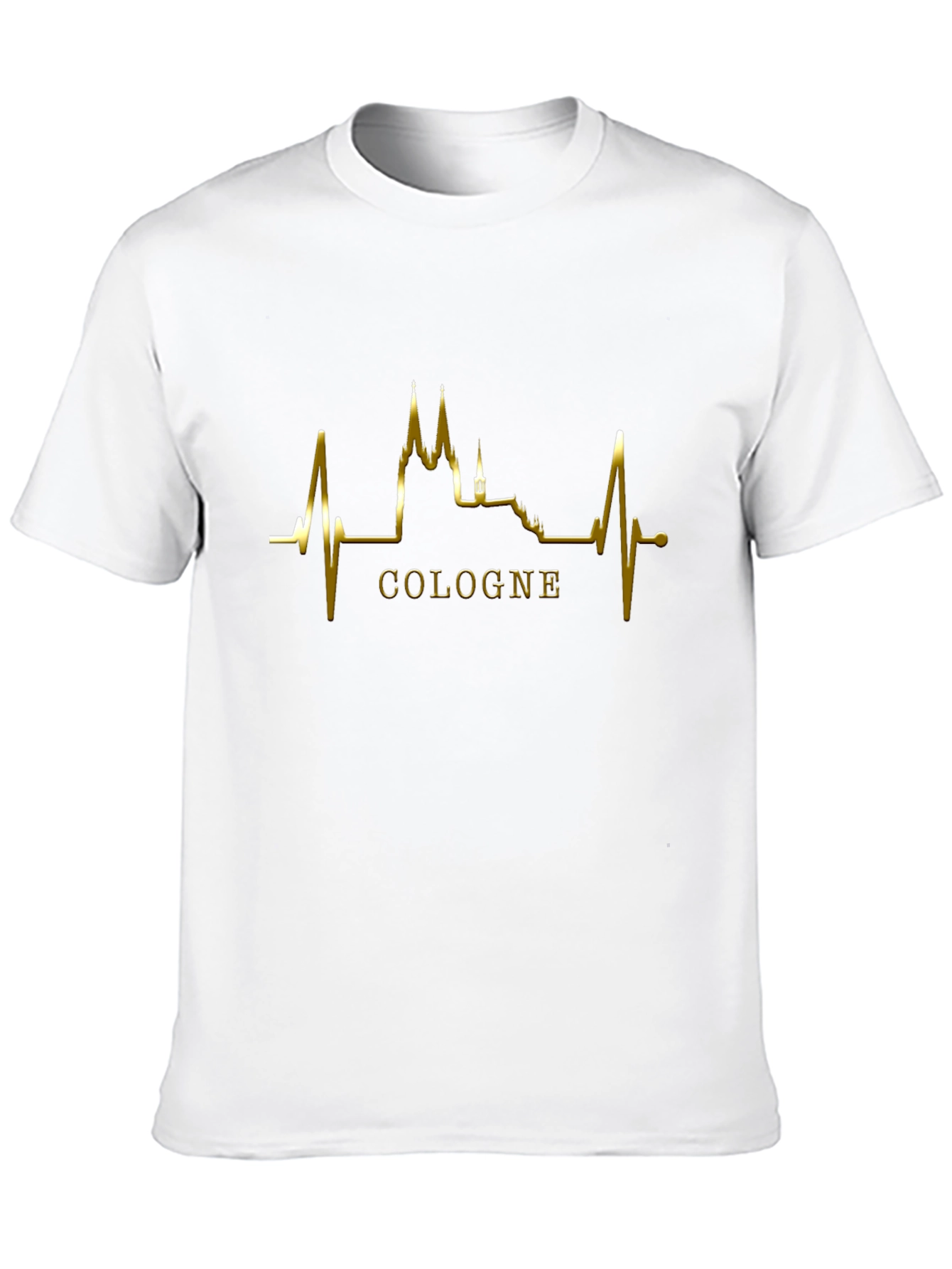 Cologne Heartbeat T-Shirt - Black