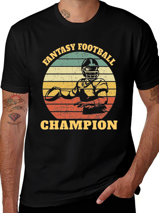 Fantasy Football Champion Graphic T-Shirt