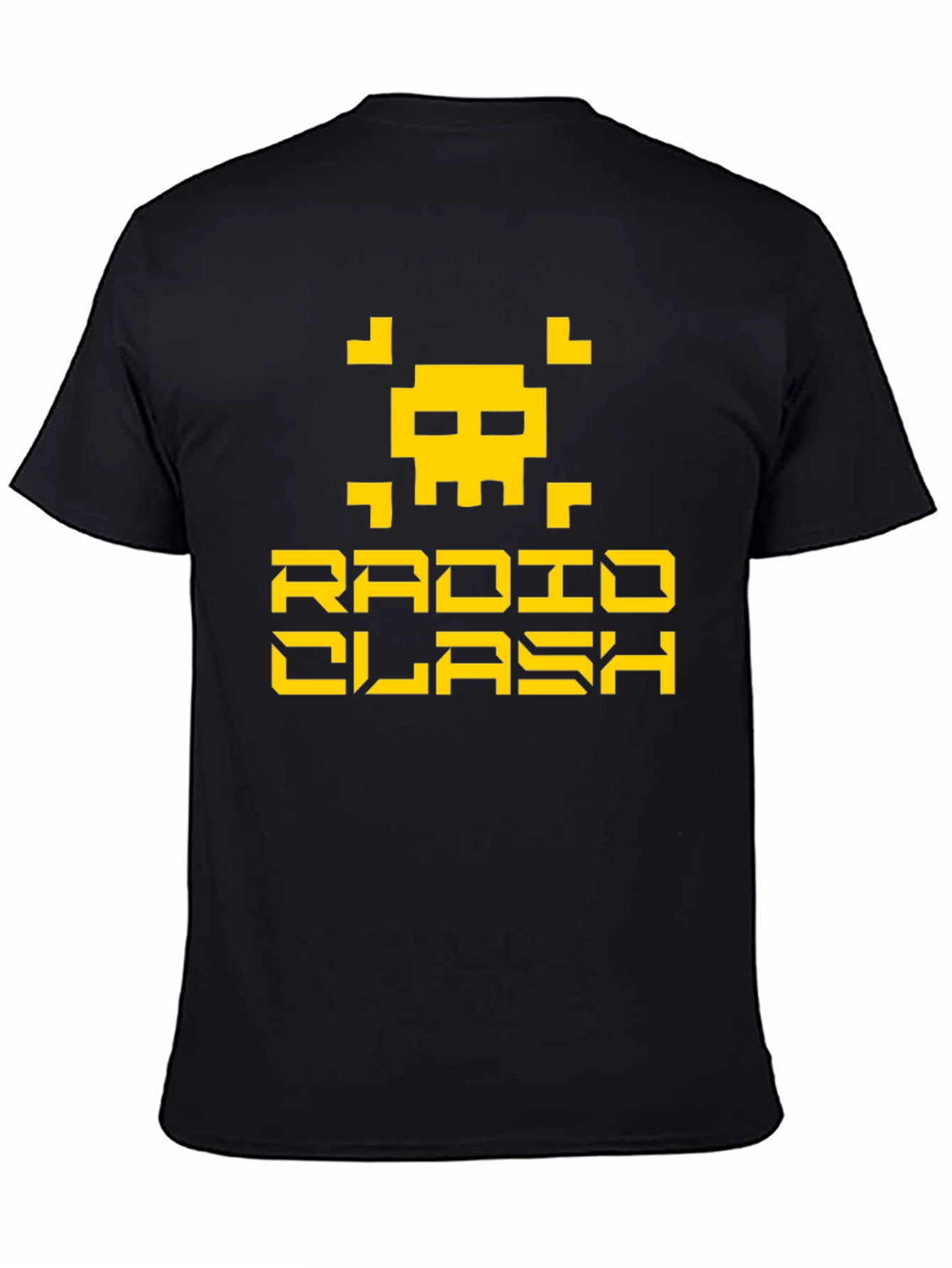 Radio Clash Graphic Tee - Black