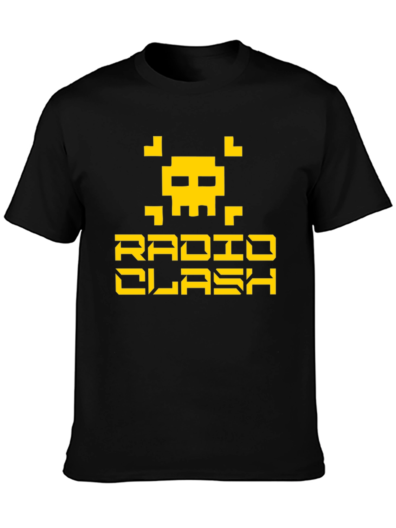 Radio Clash Graphic Tee - Black