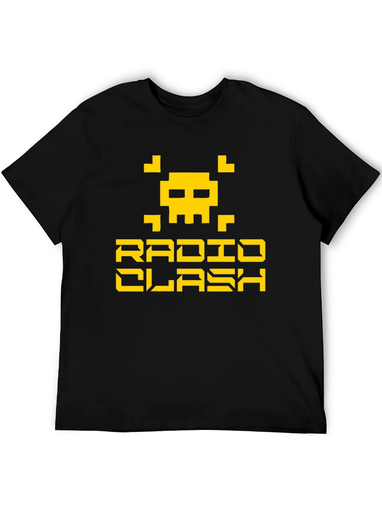 Radio Clash Graphic Tee - Black