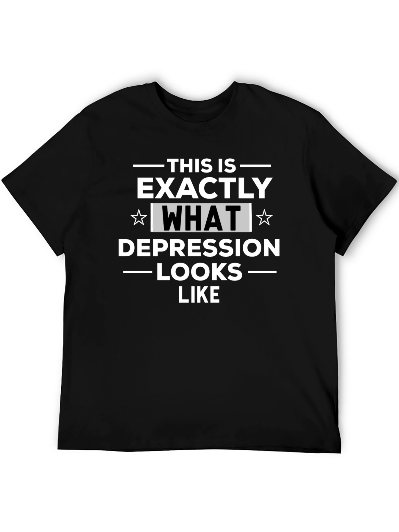Depression Looks Like This T-Shirt