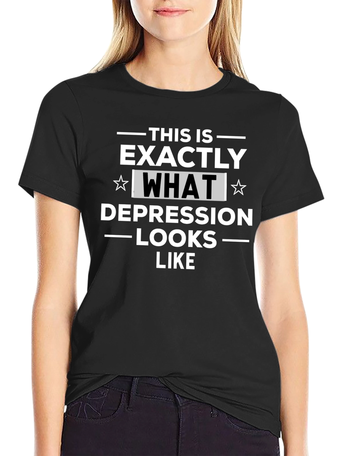 Depression Looks Like This T-Shirt