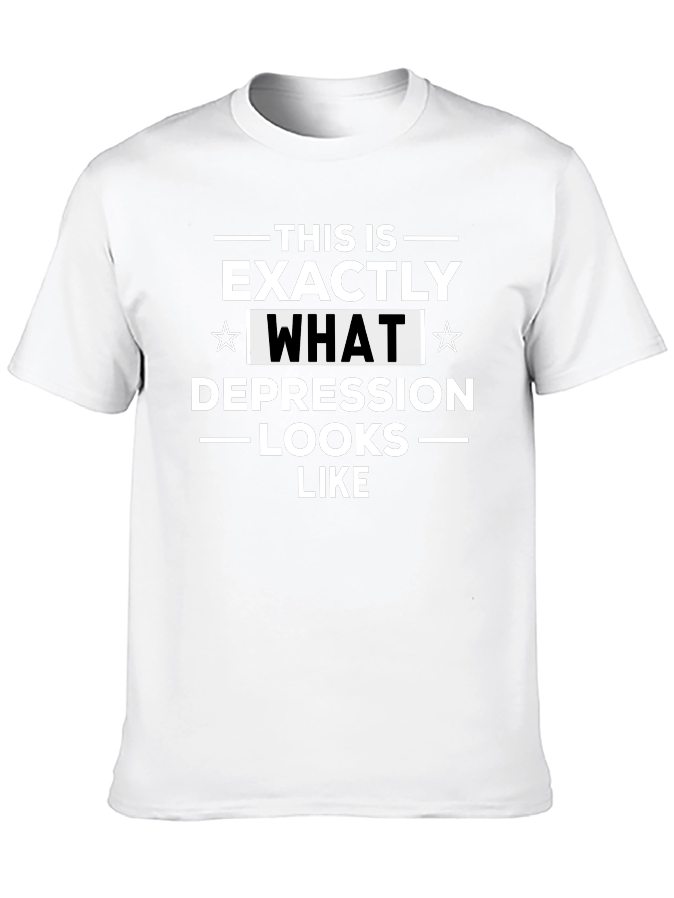 Depression Looks Like This T-Shirt