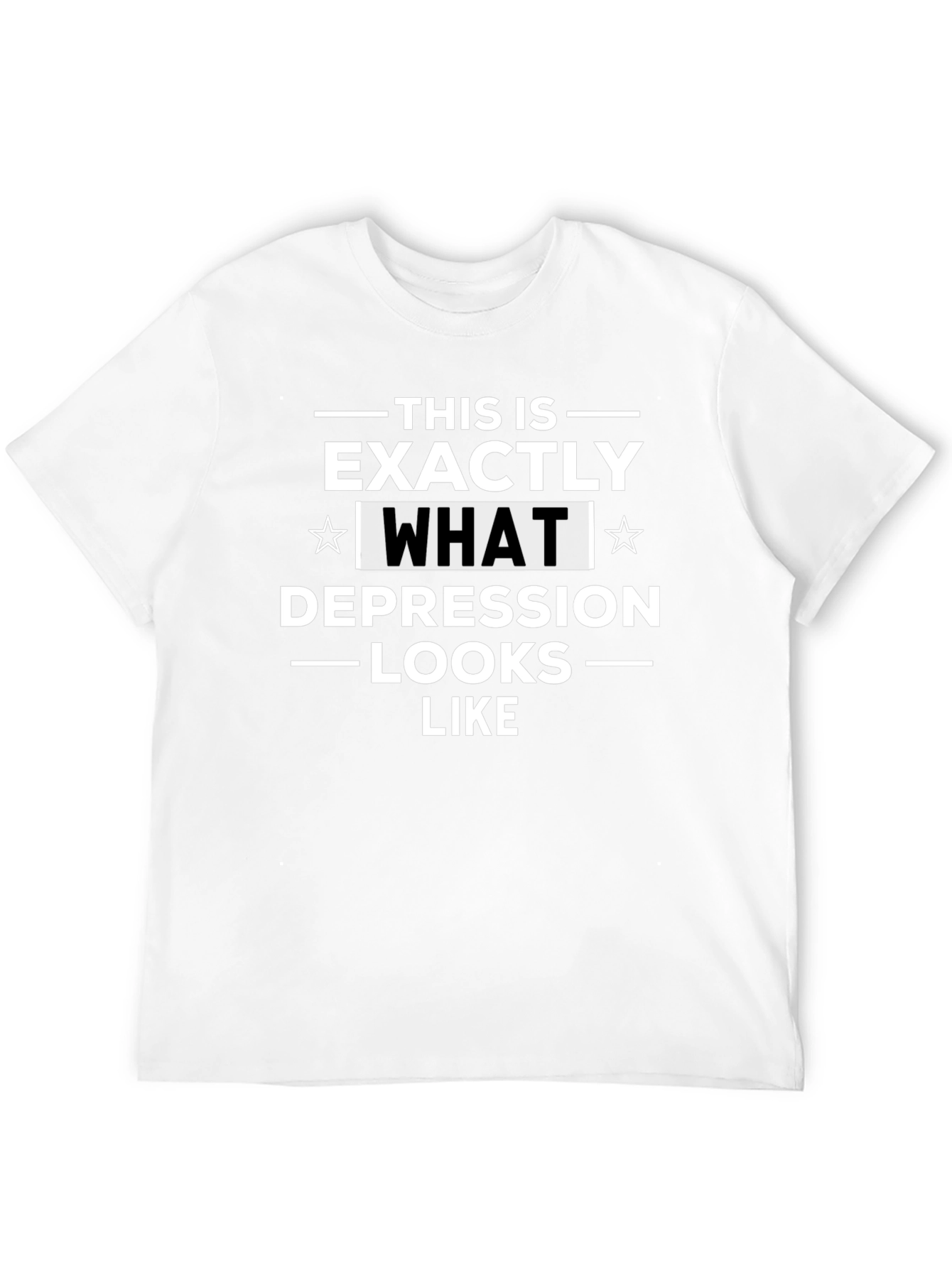 Depression Looks Like This T-Shirt