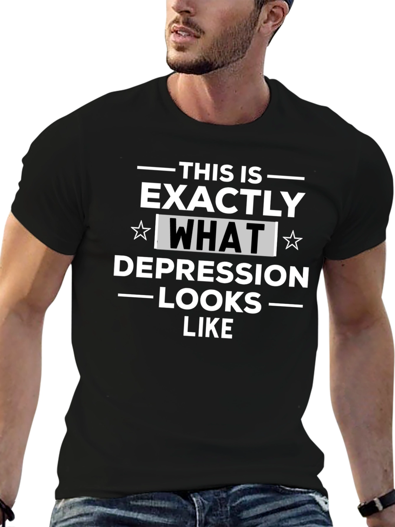 Depression Looks Like This T-Shirt