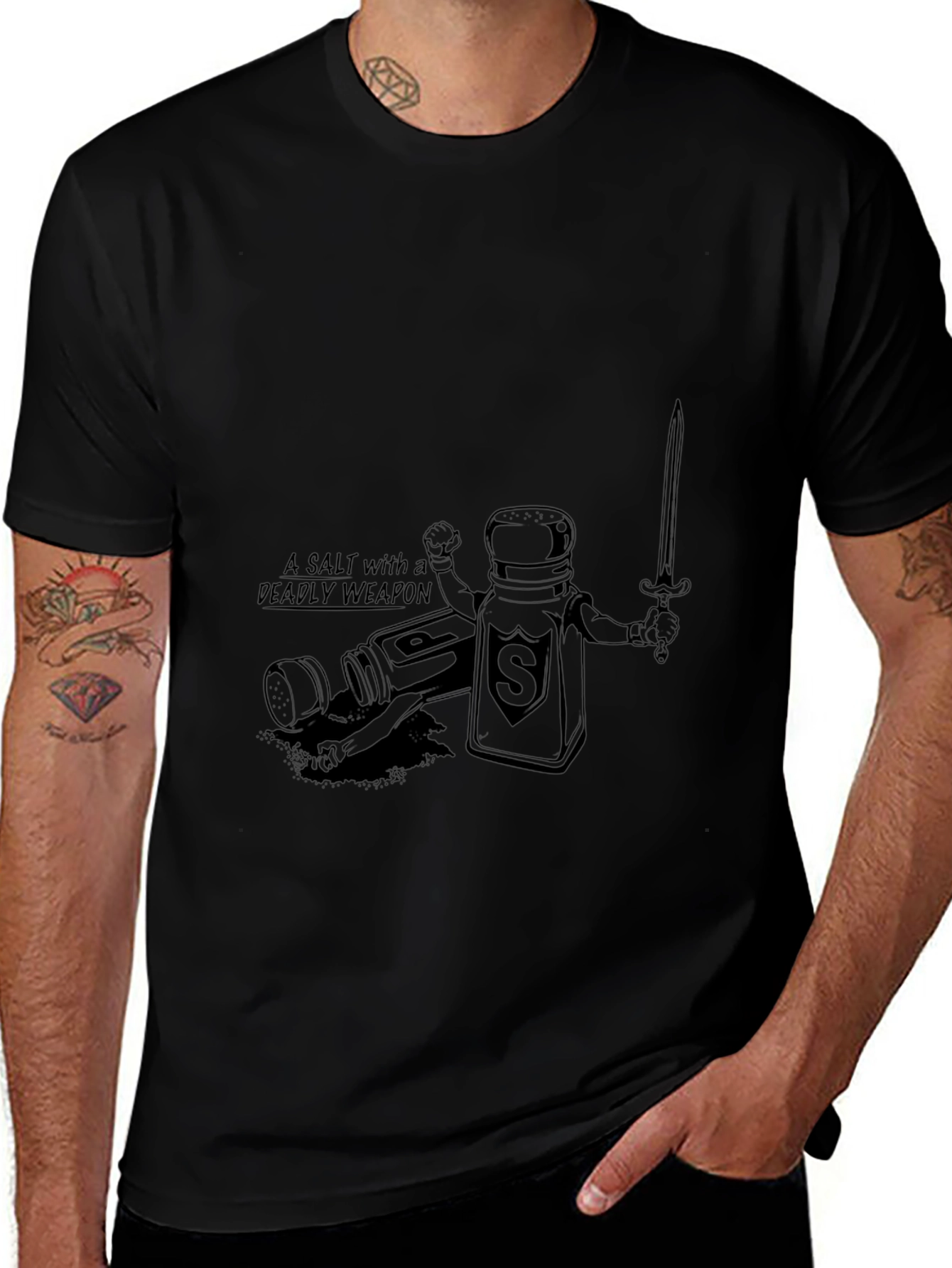 A Salt with a Deadly Weapon T-Shirt