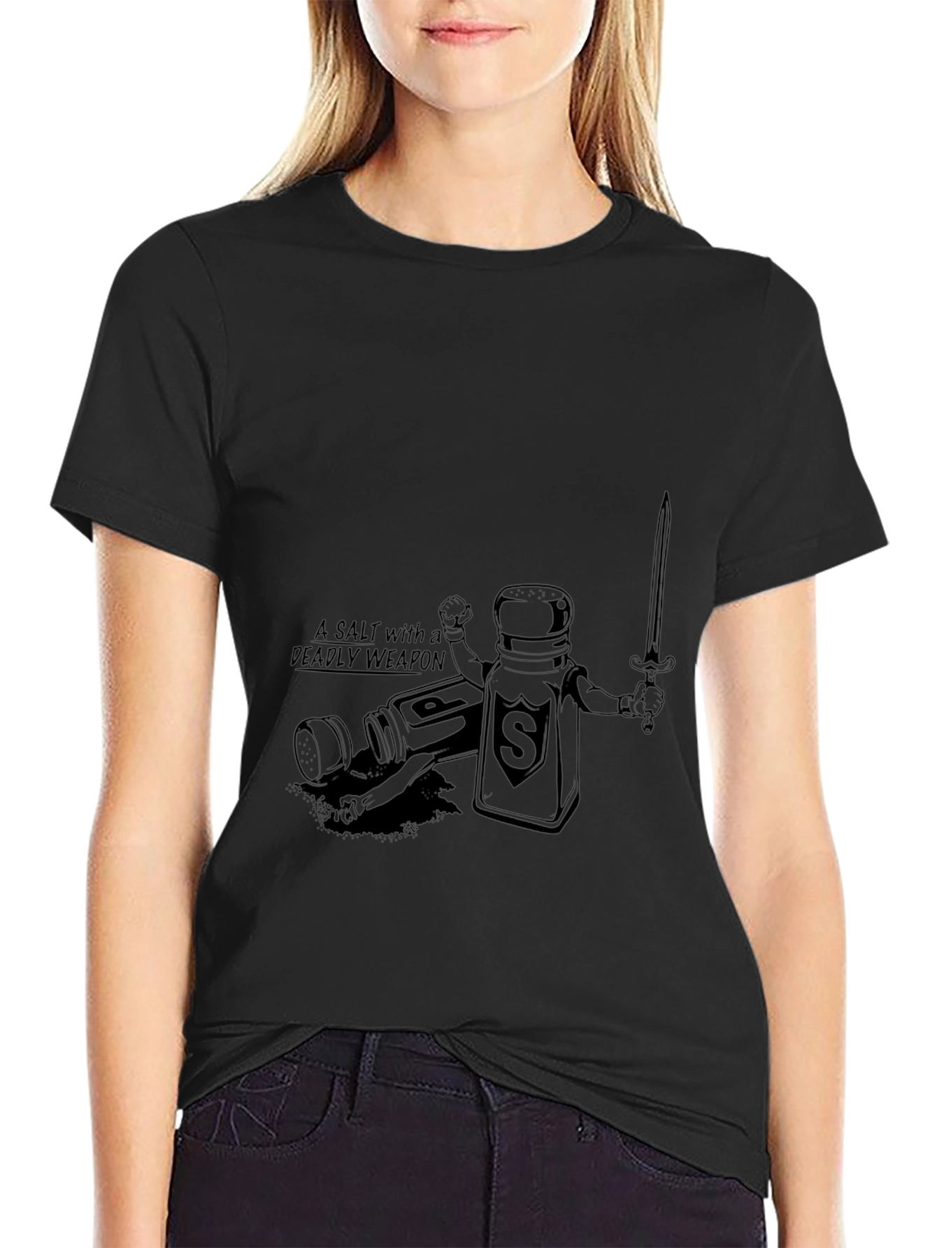 A Salt with a Deadly Weapon T-Shirt