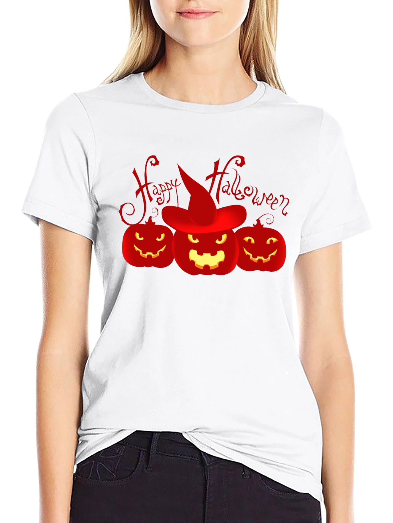 Happy Halloween Pumpkin T-Shirt