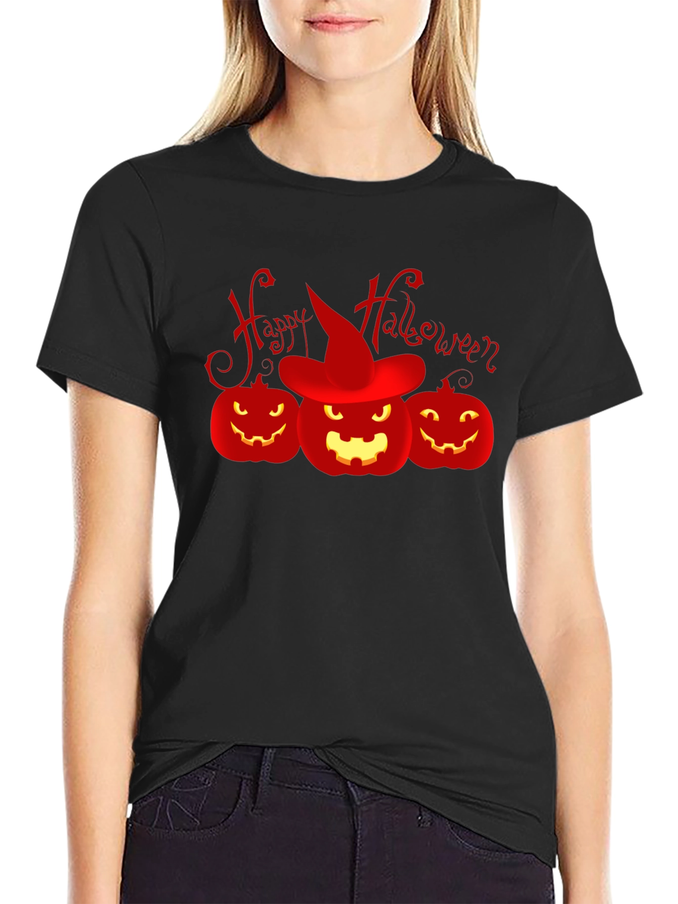 Happy Halloween Pumpkin T-Shirt