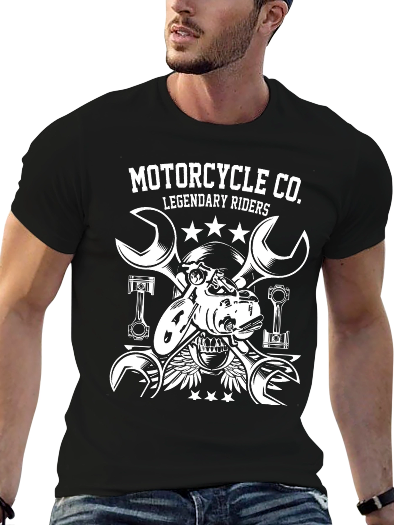 Motorcycle Co. Legendary Riders Graphic T-Shirt