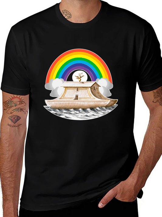 Noahs Ark Rainbow T-Shirt