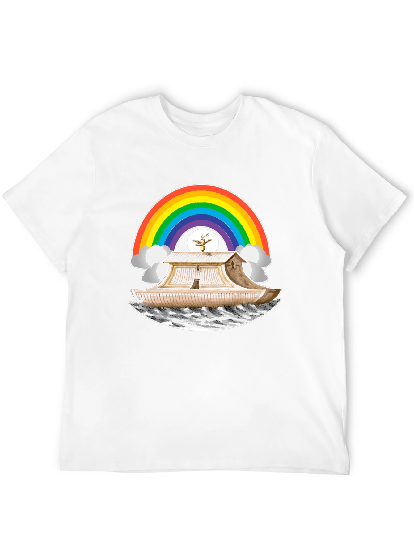 Noahs Ark Rainbow T-Shirt