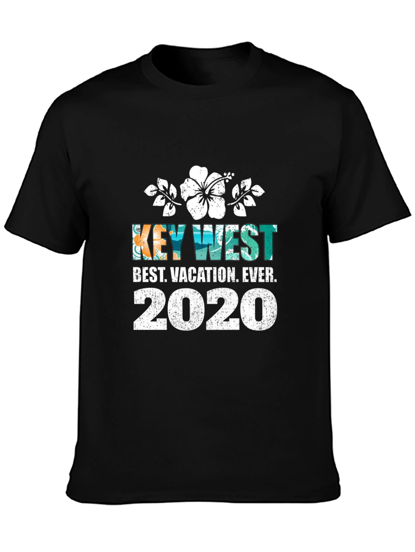 Key West Vacation 2020 Black T-Shirt