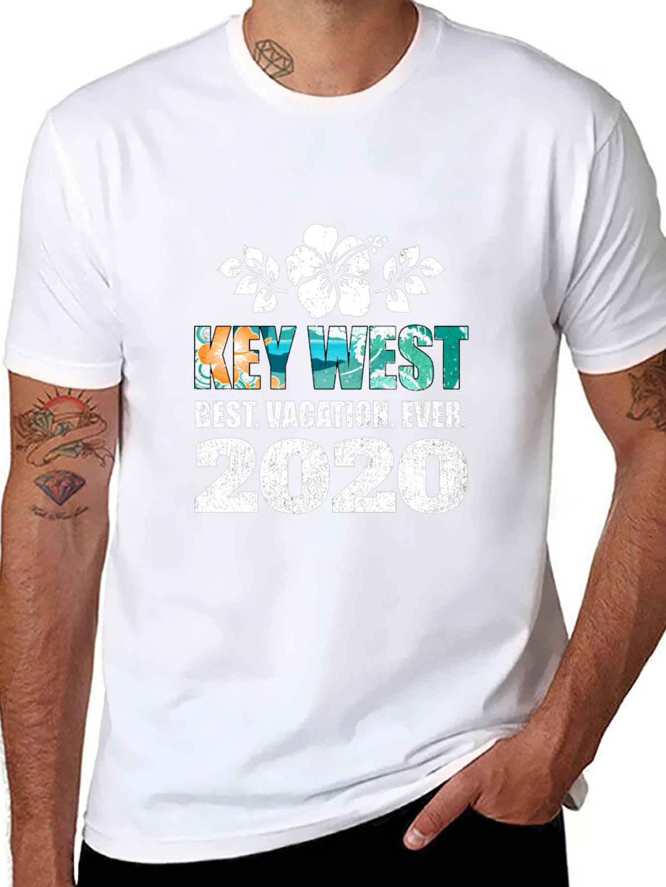Key West Vacation 2020 Black T-Shirt
