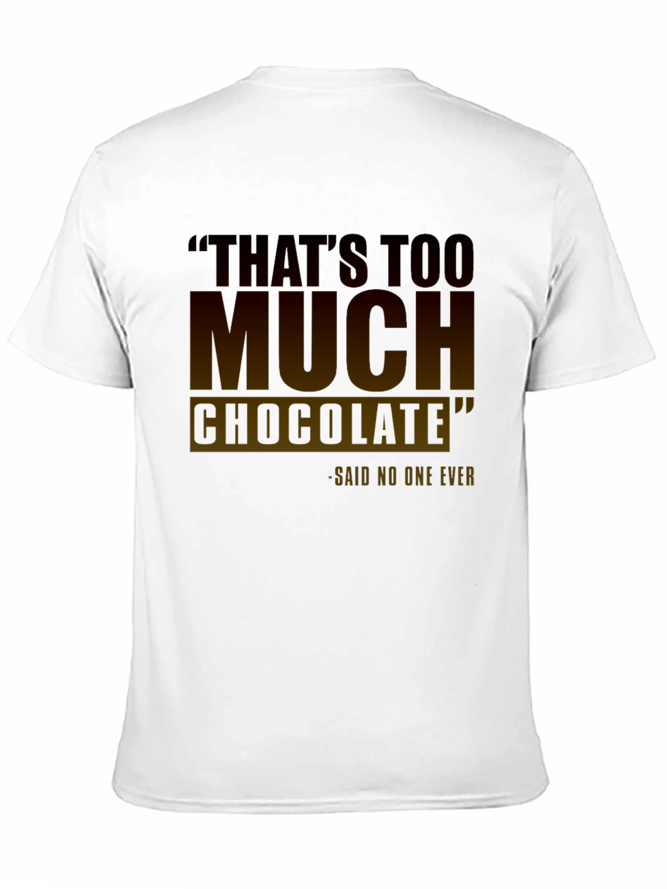 Funny Chocolate Lovers T-Shirt