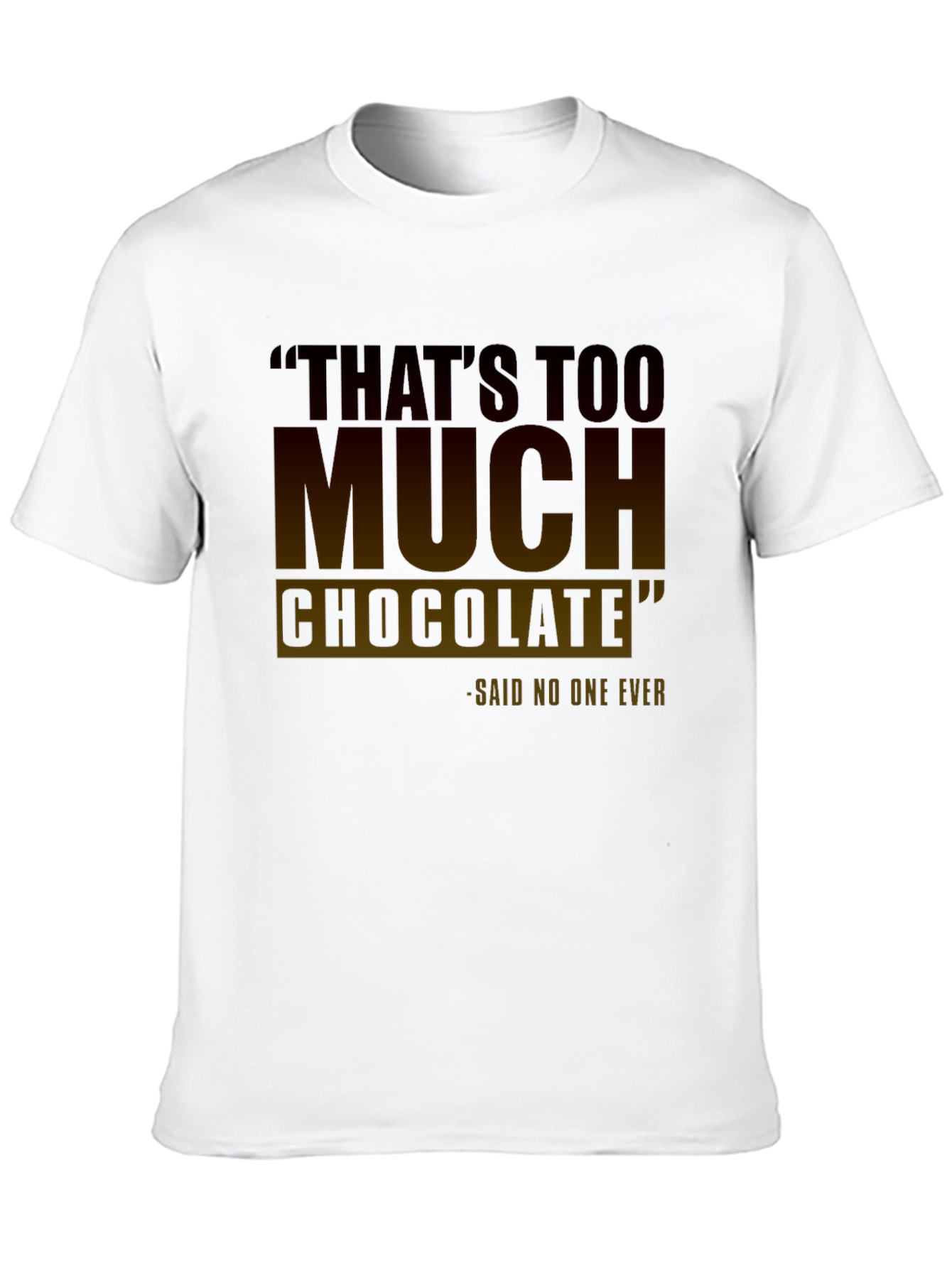 Funny Chocolate Lovers T-Shirt