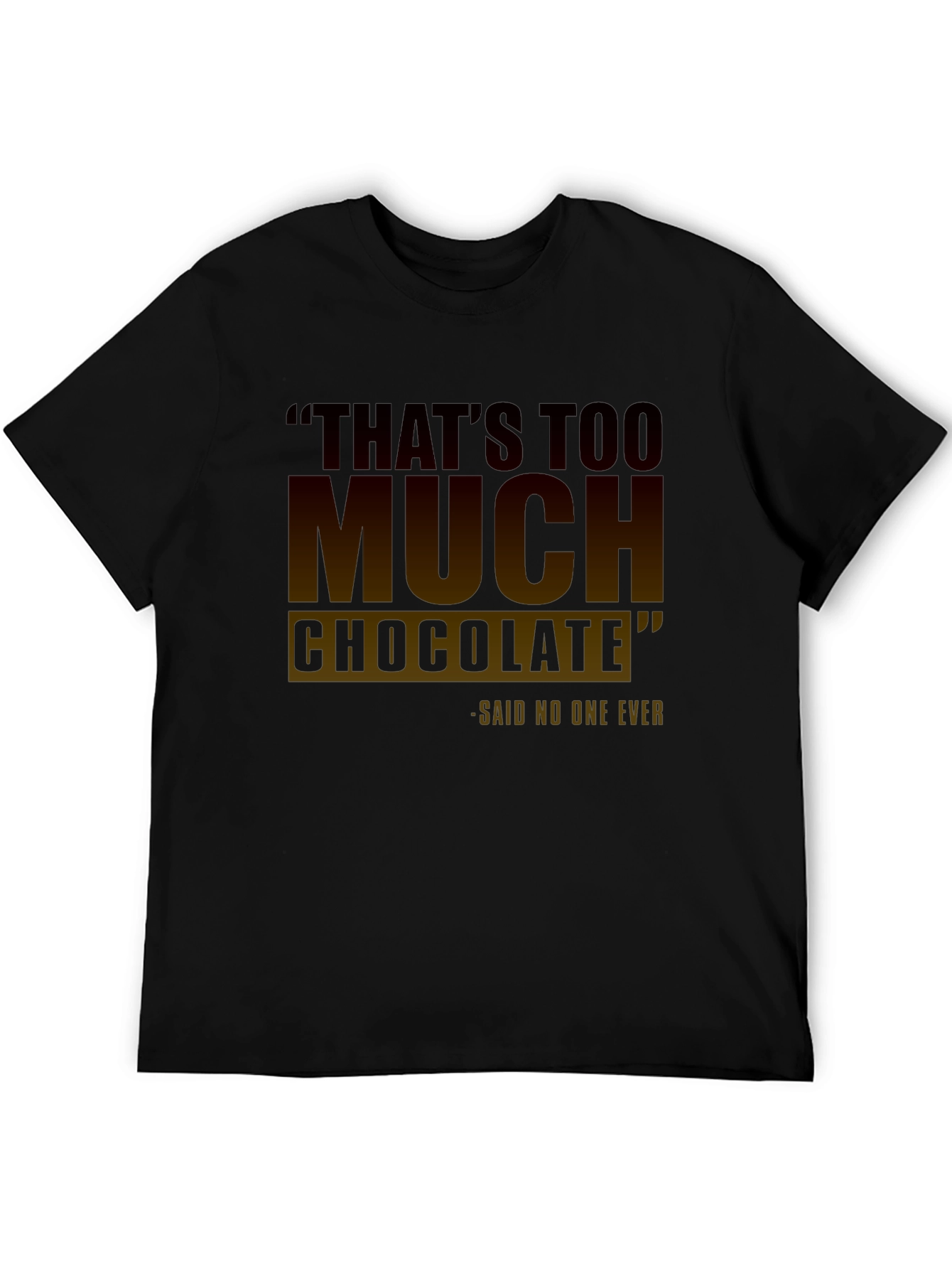 Funny Chocolate Lovers T-Shirt