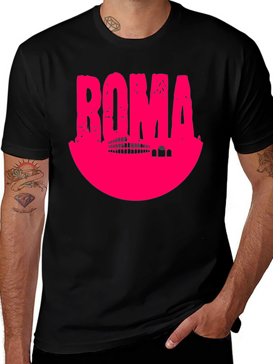 Roma T-Shirt - Italian Colosseum Graphic Tee