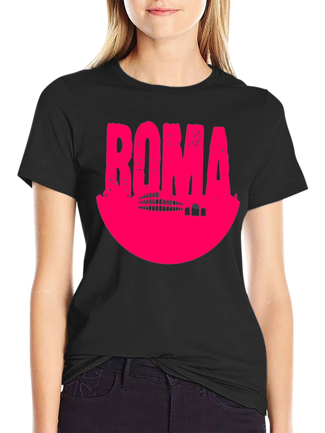Roma T-Shirt - Italian Colosseum Graphic Tee